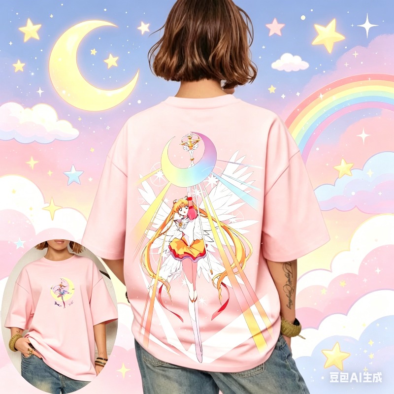Summer Edit Clothing - 2026 New Sailor Moon Serena Casual