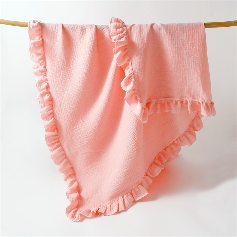 Summer Quilt - ins new baby solid color lace