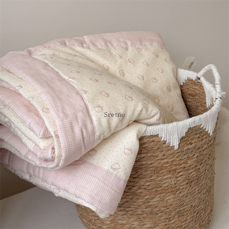 Summer Quilt - 100% Cotton Double-layer Yarn Summer Cool