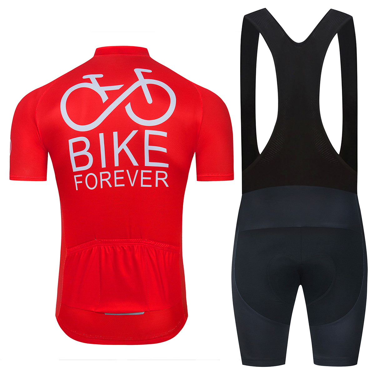 Bike Forever Cycling Jersey Se - Summer Clothing Sale Men ulasan dan harga