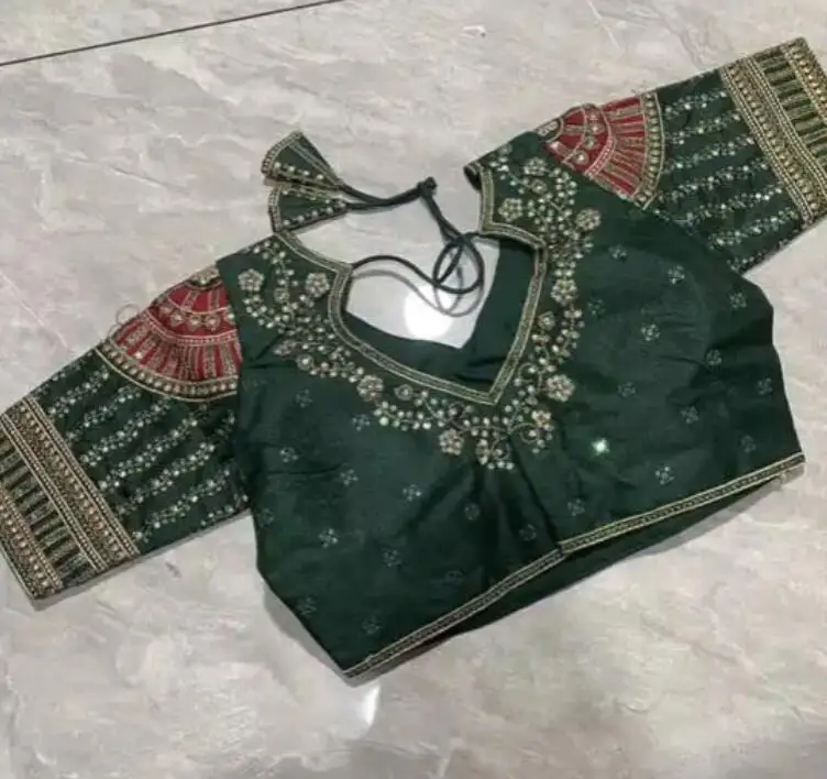 Traditional Indian Sari Top Wo - Summer Clothing India ulasan dan harga