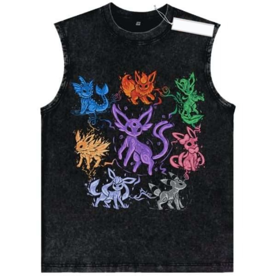 Vintage Washed Pokemon Charact - Summer Edit Clothing ulasan dan harga
