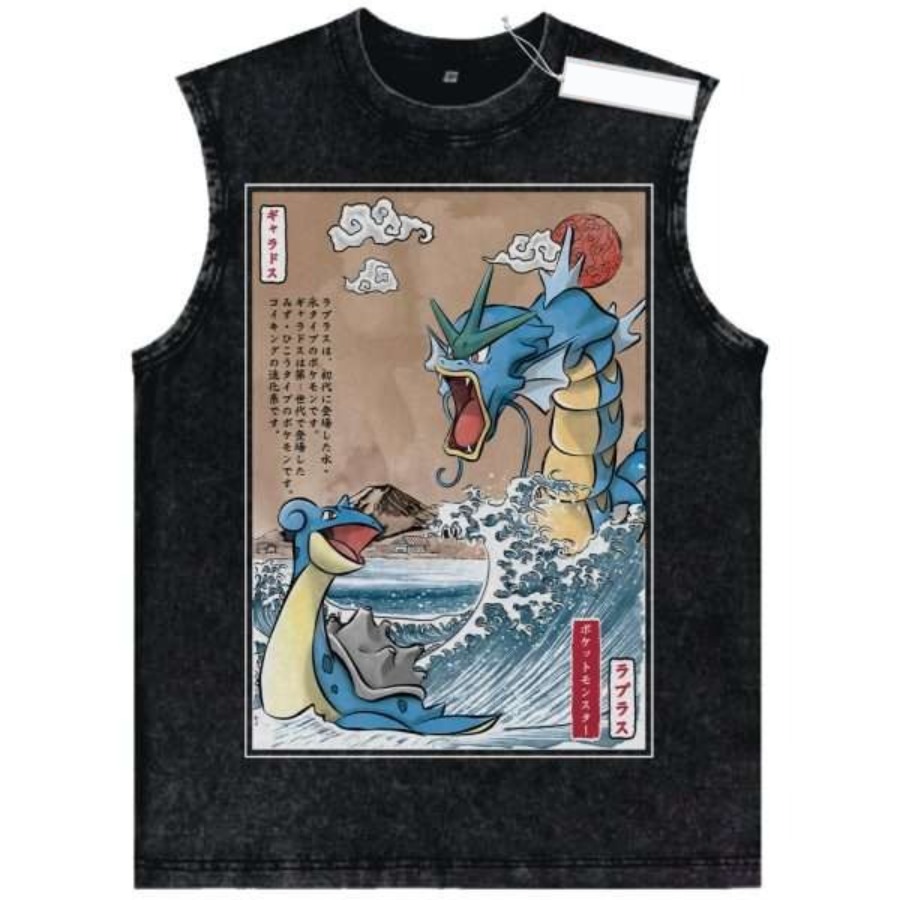 Vintage Washed Pokemon Charact - Summer Edit Clothing ulasan dan harga
