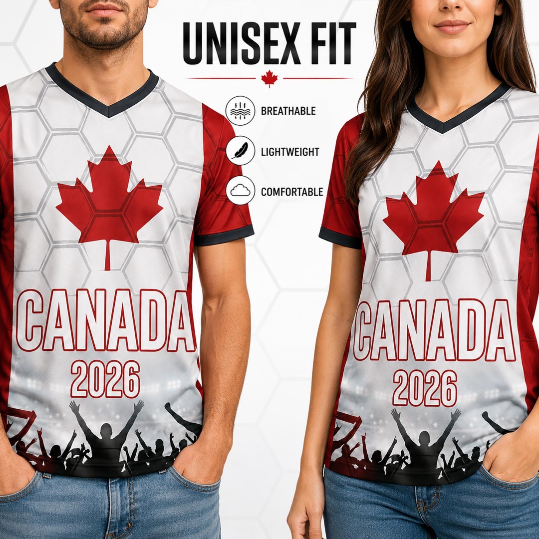2026 Canada Soccer Jersey Cana - Summer Clothing Canada ulasan dan harga