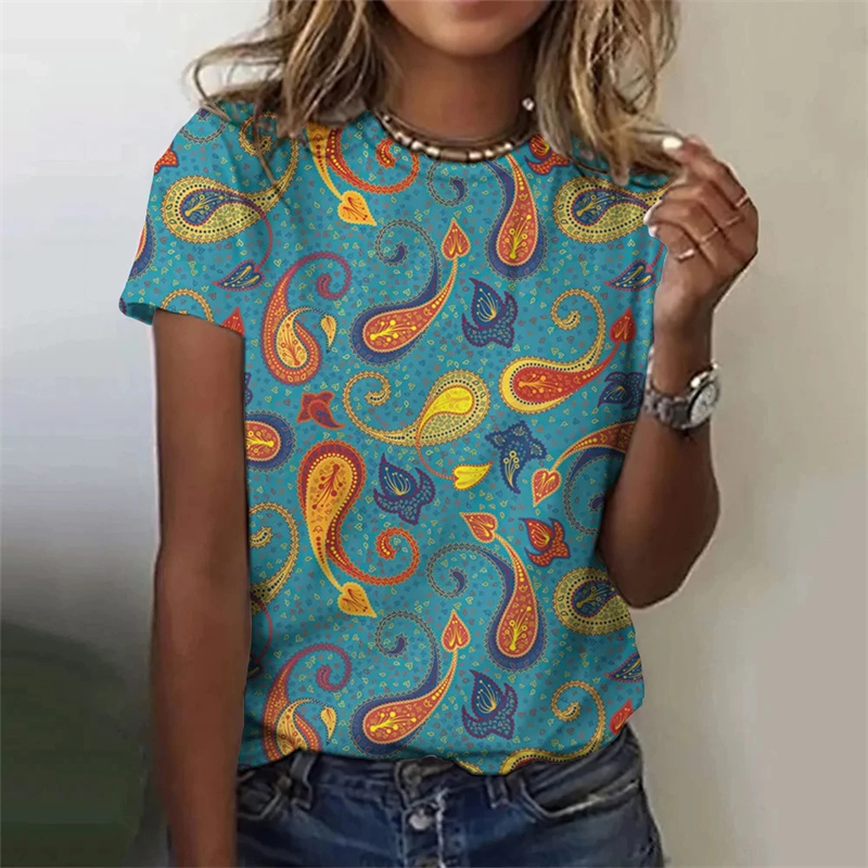 Harajuku New 3D Persia And Ind - Summer Clothing India ulasan dan harga