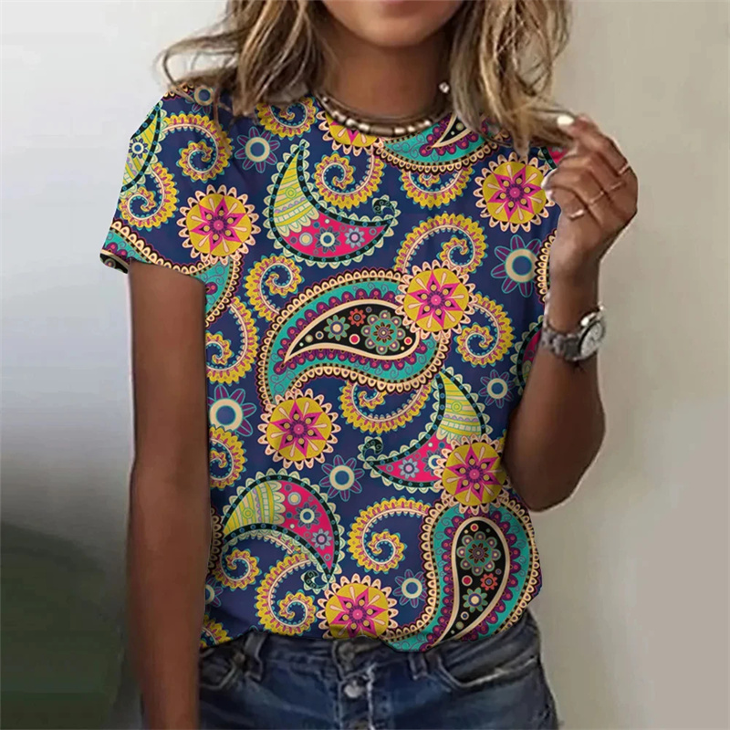 Harajuku New 3D Persia And Ind - Summer Clothing India ulasan dan harga