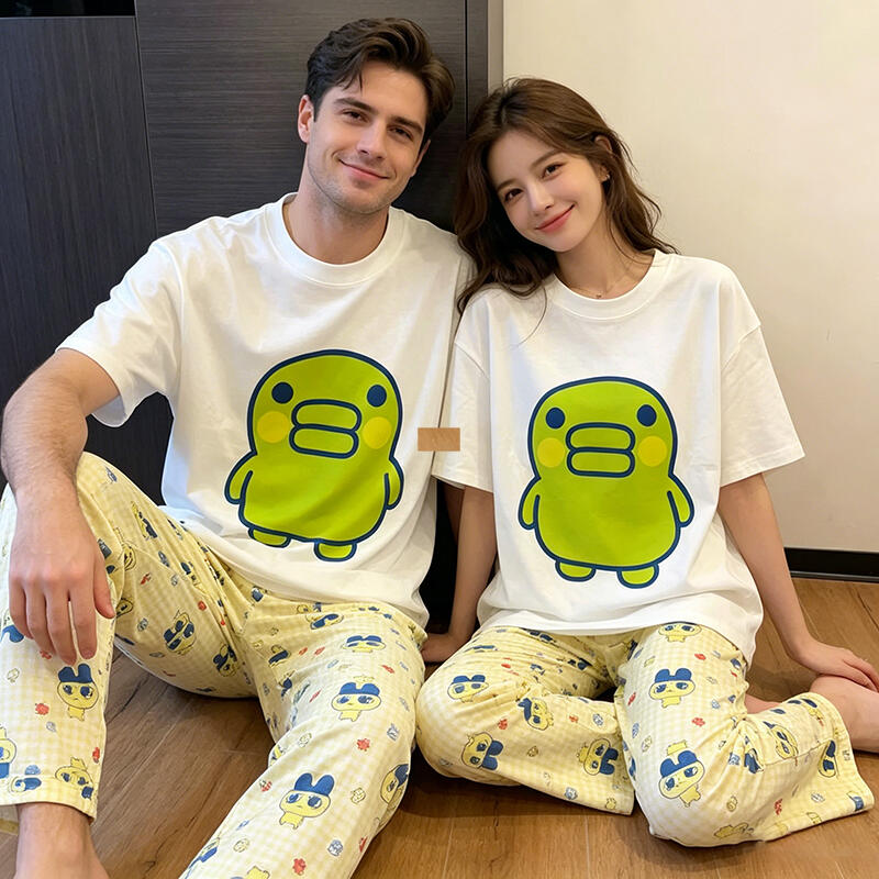 Women's Cotton Pajamas Set Kuc - Summer Clothing Gifts ulasan dan harga