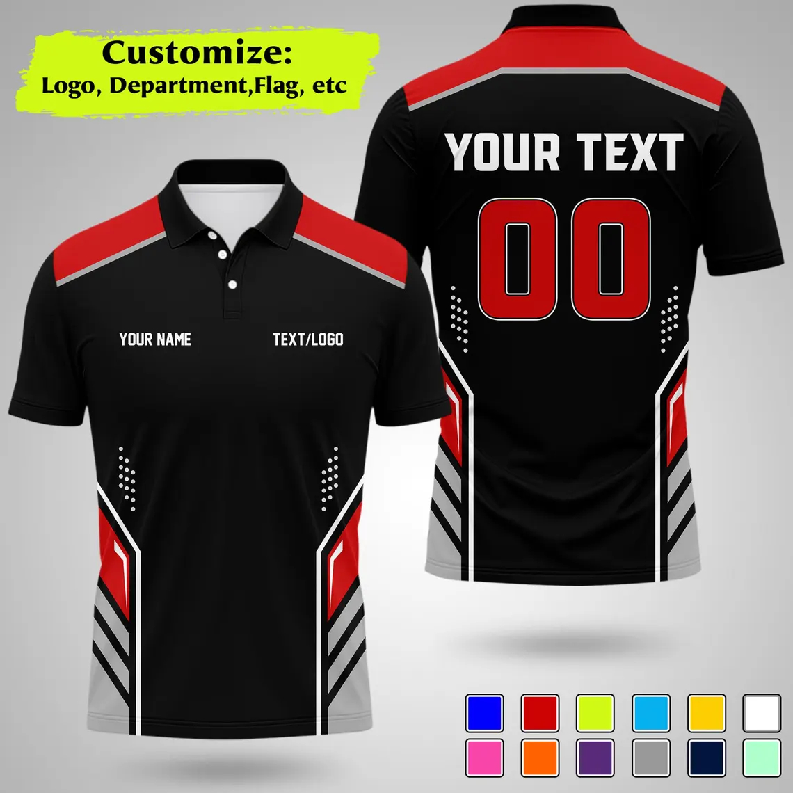 New Personalized Team Polo Shi - Summer Clothing Names ulasan dan harga