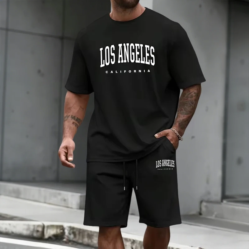 Men's Tracksuit Short Sleeve T - Summer Clothing Outfits ulasan dan harga