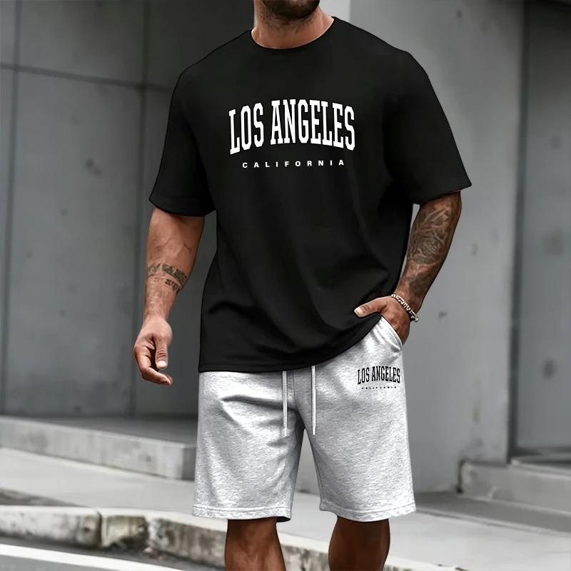Men's Tracksuit Short Sleeve T - Summer Clothing Outfits ulasan dan harga