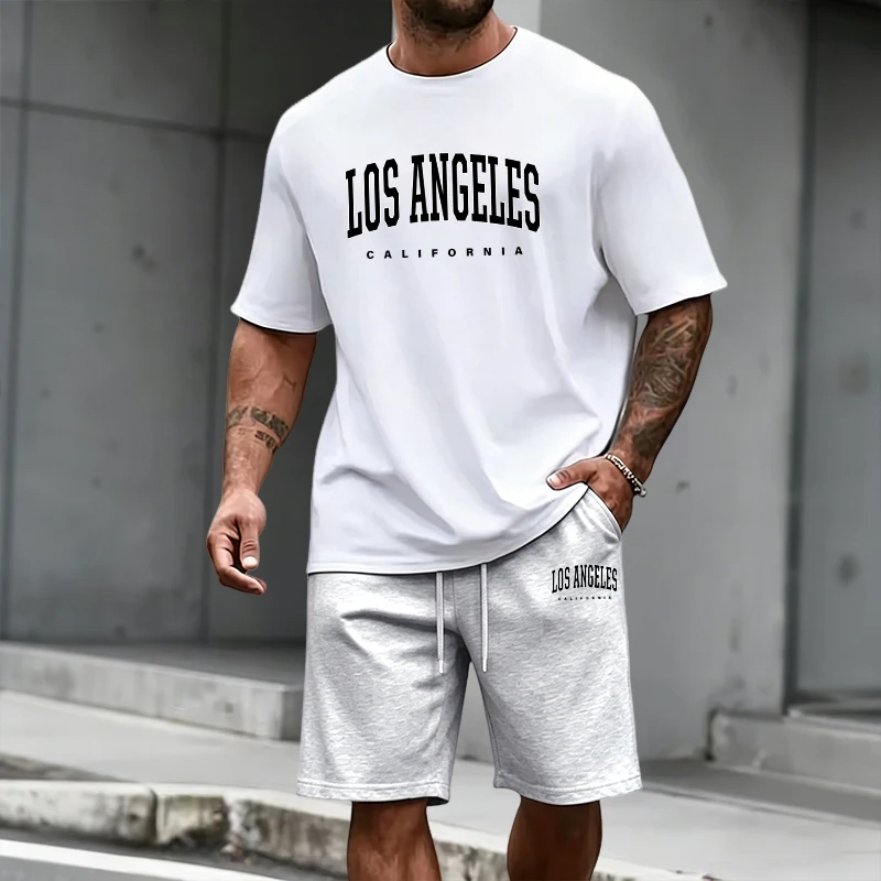 Men's Tracksuit Short Sleeve T - Summer Clothing Outfits ulasan dan harga