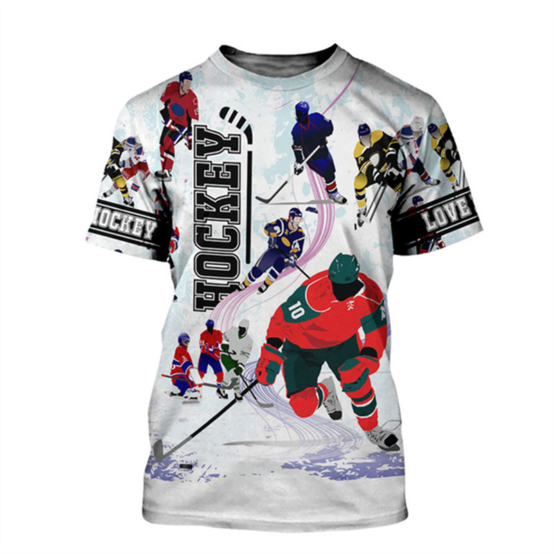 Canada Hockey Sports T-shirt F - Summer Clothing Canada ulasan dan harga