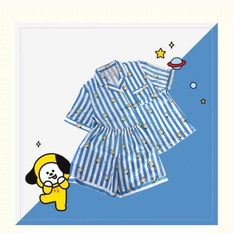 Anime Cartoon Bts Women's Paja - Summer Clothing Gifts ulasan dan harga