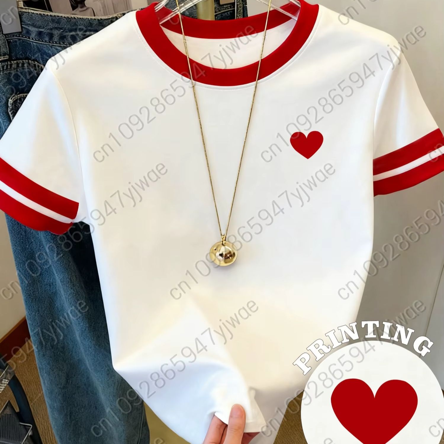 Womens Short Sleeve Valentines - Summer Edition Clothing ulasan dan harga