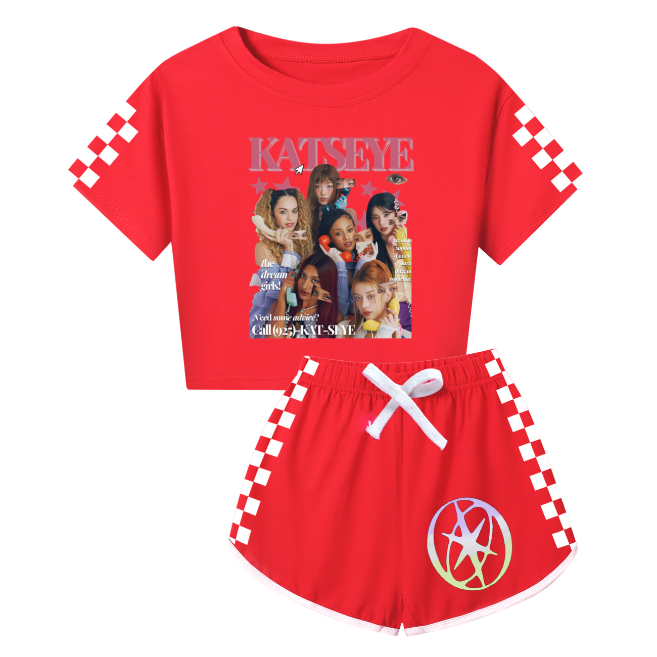 KATSEYE Clothes Baby Girls Sho - Summer Clothing Boutiques ulasan dan harga
