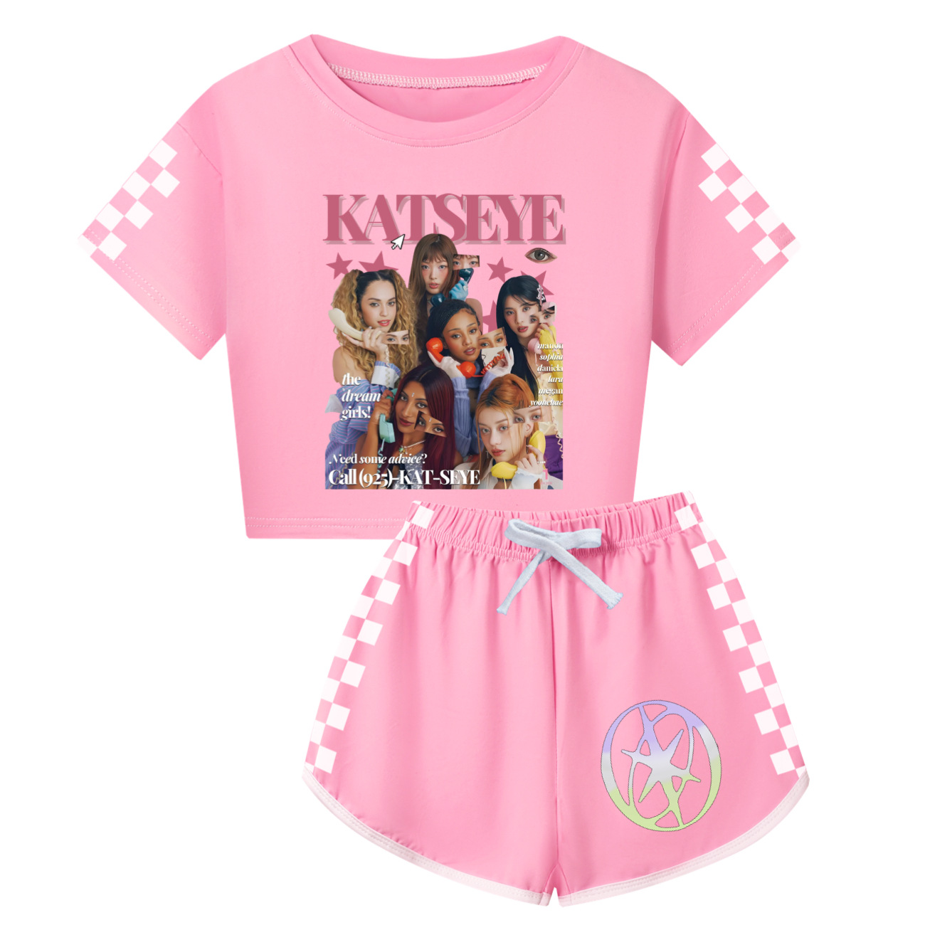 KATSEYE Clothes Baby Girls Sho - Summer Clothing Boutiques ulasan dan harga