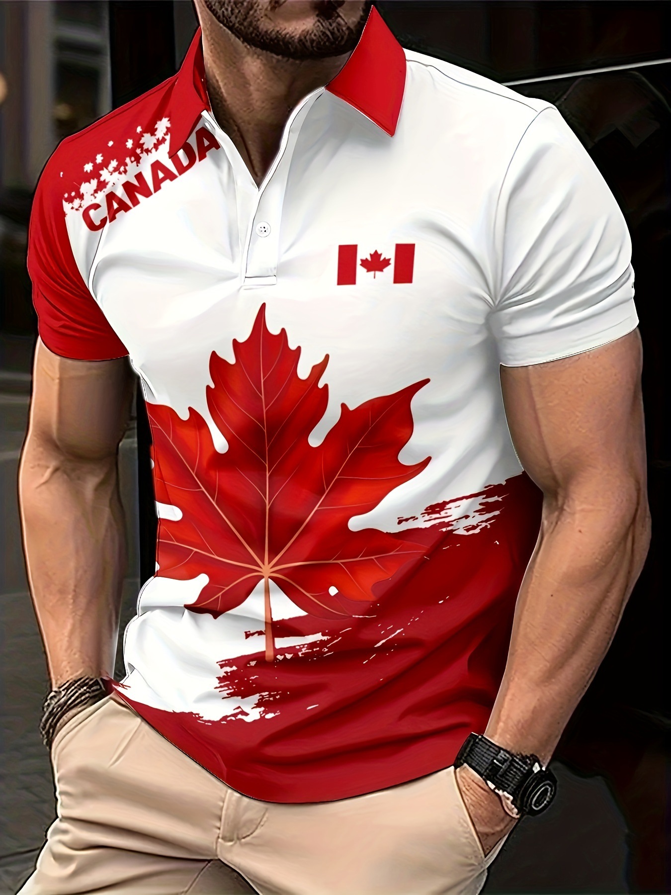 Fashion Maple Leaves Canada Fl - Summer Clothing Canada ulasan dan harga
