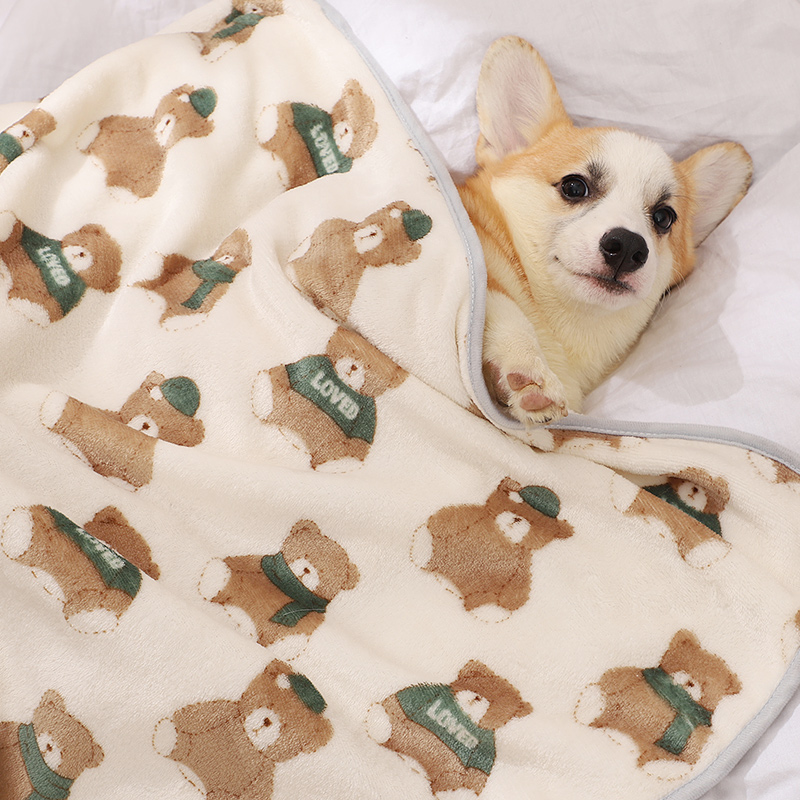 Dog sleeping small quilt, summ - Summer Quilt ulasan dan harga