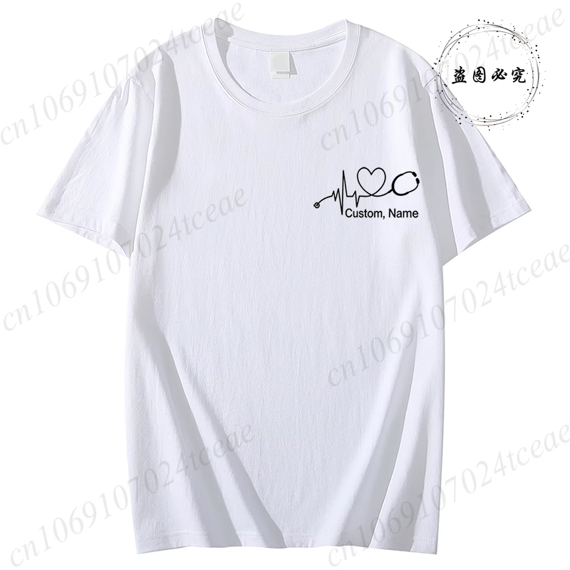Custom Name Nurse Shirt Stetho - Summer Clothing Names ulasan dan harga