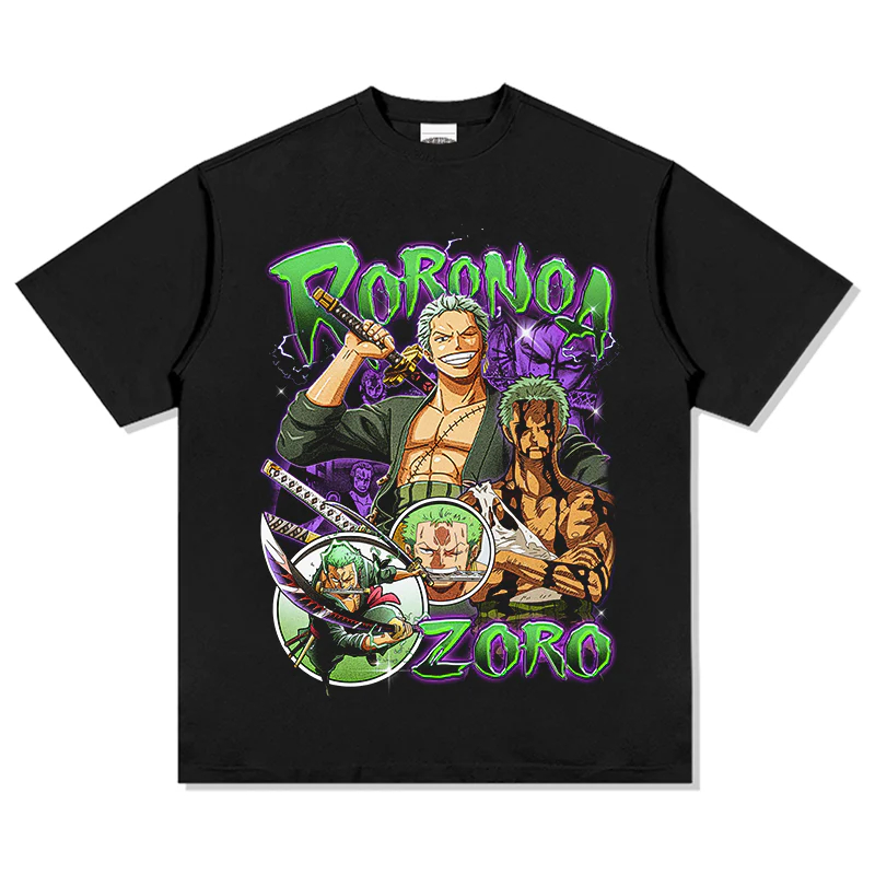 New ONE PIECE Zoro Peripheral  - Summer Edit Clothing ulasan dan harga