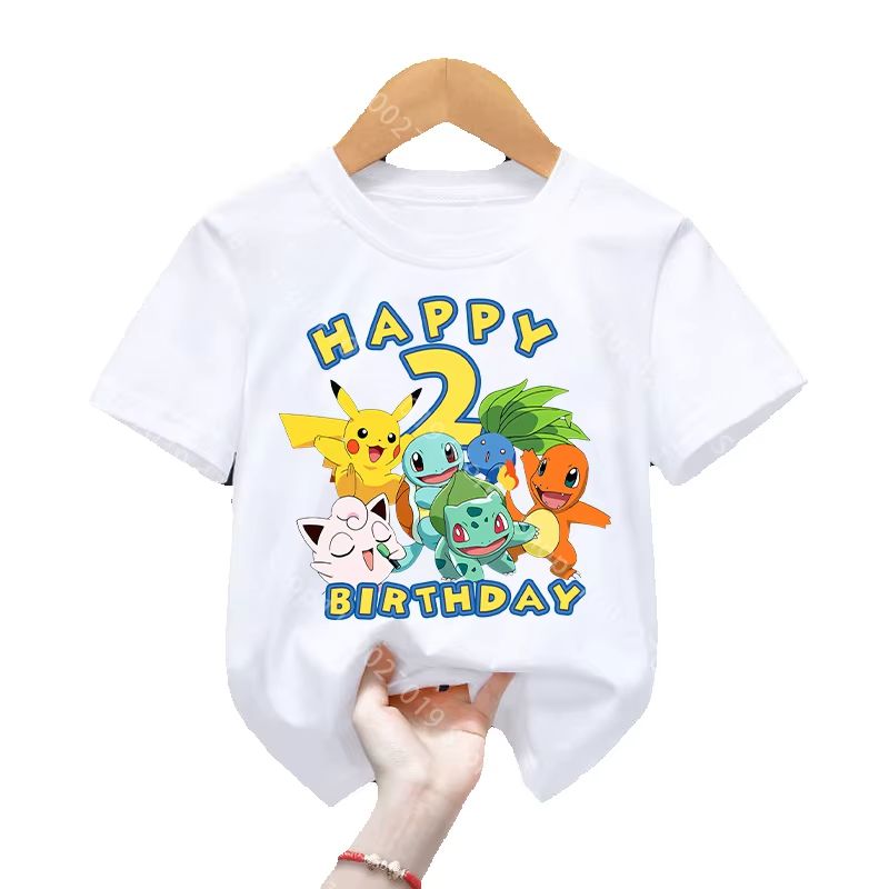 Happy Birthday T Shirt Cartoon - Summer Edit Clothing ulasan dan harga