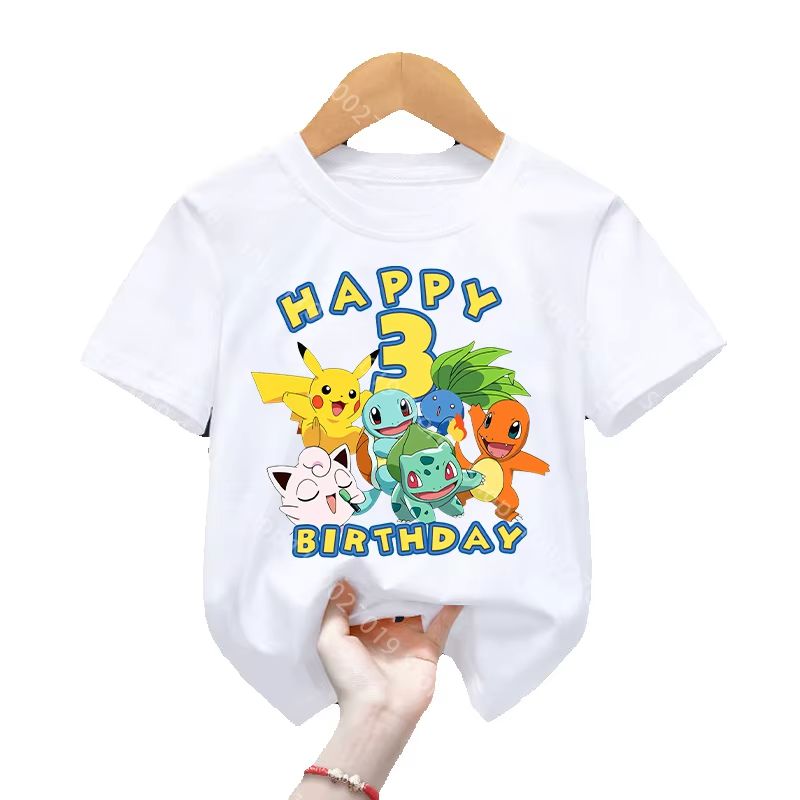 Happy Birthday T Shirt Cartoon - Summer Edit Clothing ulasan dan harga