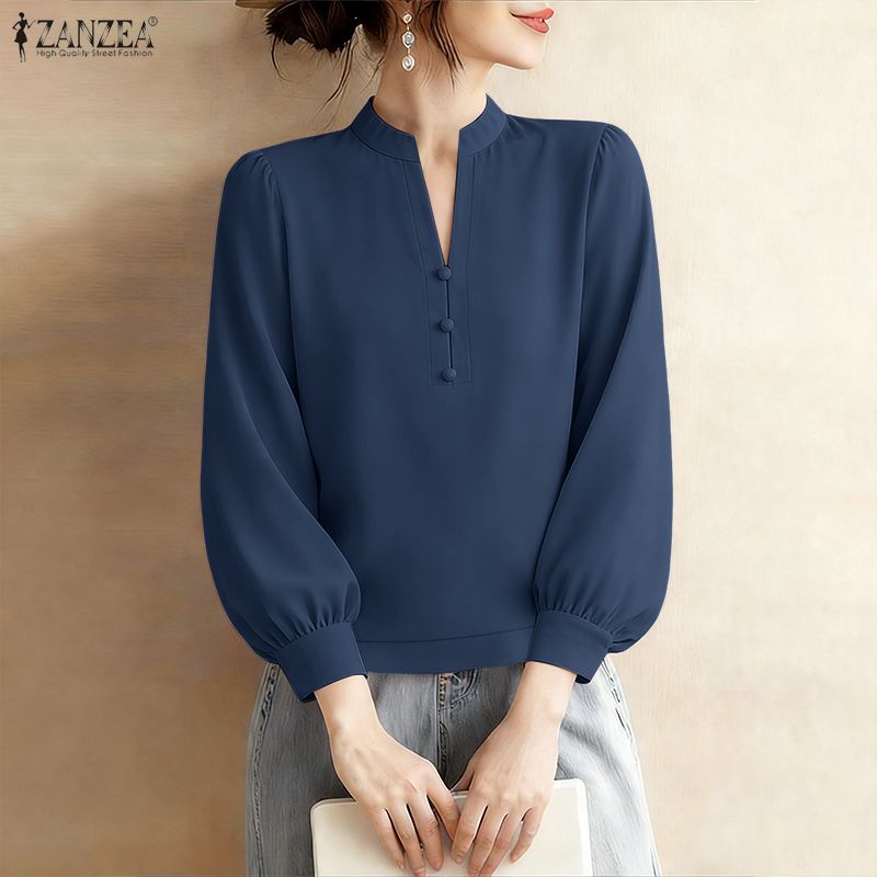 Woman Elegant Fashion Loose Bl - Summer De Clothing ulasan dan harga