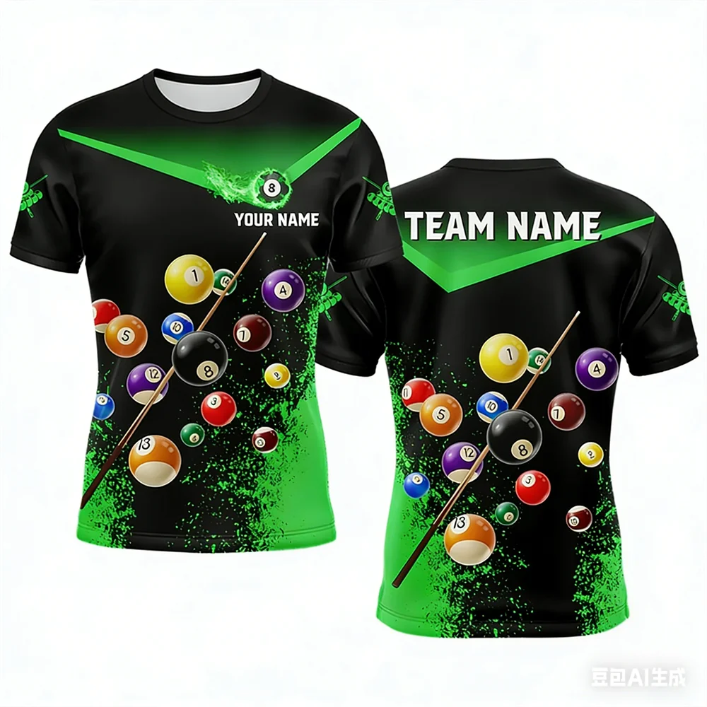 Fashion Billiards Sports Men's - Summer Clothing Names ulasan dan harga