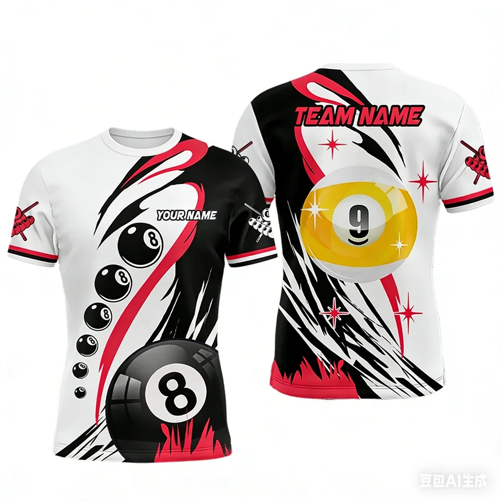 Fashion Billiards Sports Men's - Summer Clothing Names ulasan dan harga