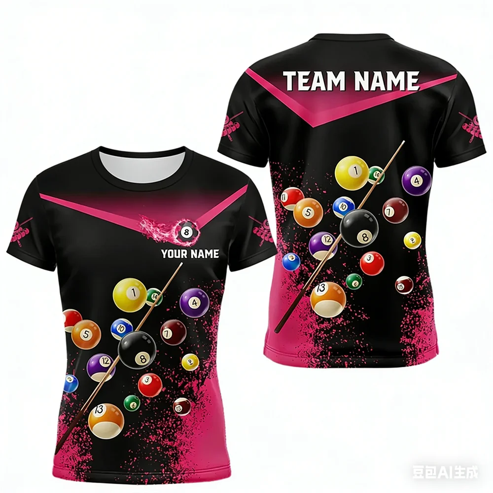 Fashion Billiards Sports Men's - Summer Clothing Names ulasan dan harga