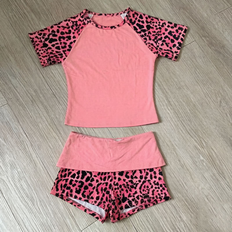 Summer New American Retro Leop - Summer Clothing Capsule ulasan dan harga