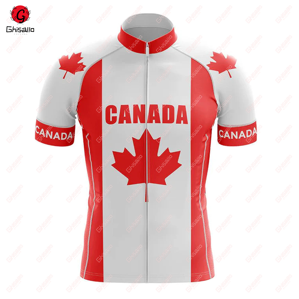 Canada Cycling Jersey for Men, - Summer Clothing Canada ulasan dan harga