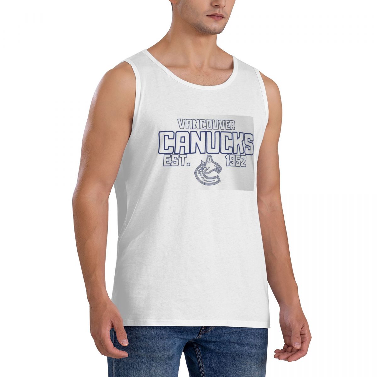 100% Cotton Vancouver Canucks  - Summer Clothing Canada ulasan dan harga