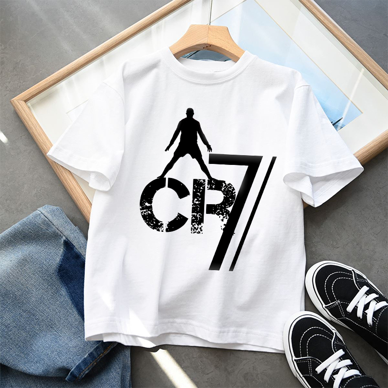 Cristiano Ronaldo Kawaii T-shi - Summer Clothing Gifts ulasan dan harga