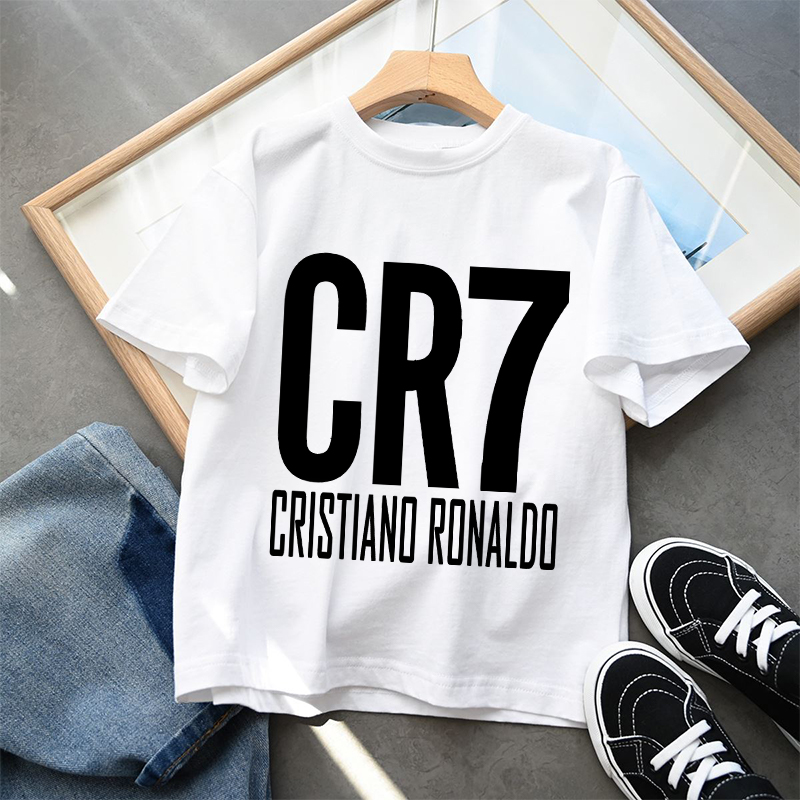 Cristiano Ronaldo Kawaii T-shi - Summer Clothing Gifts ulasan dan harga
