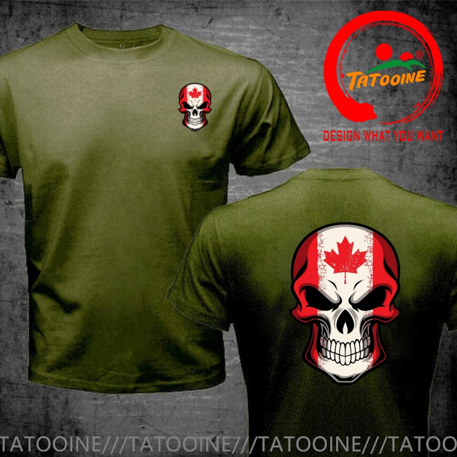 Funny Design Canada Flag Paint - Summer Clothing Canada ulasan dan harga