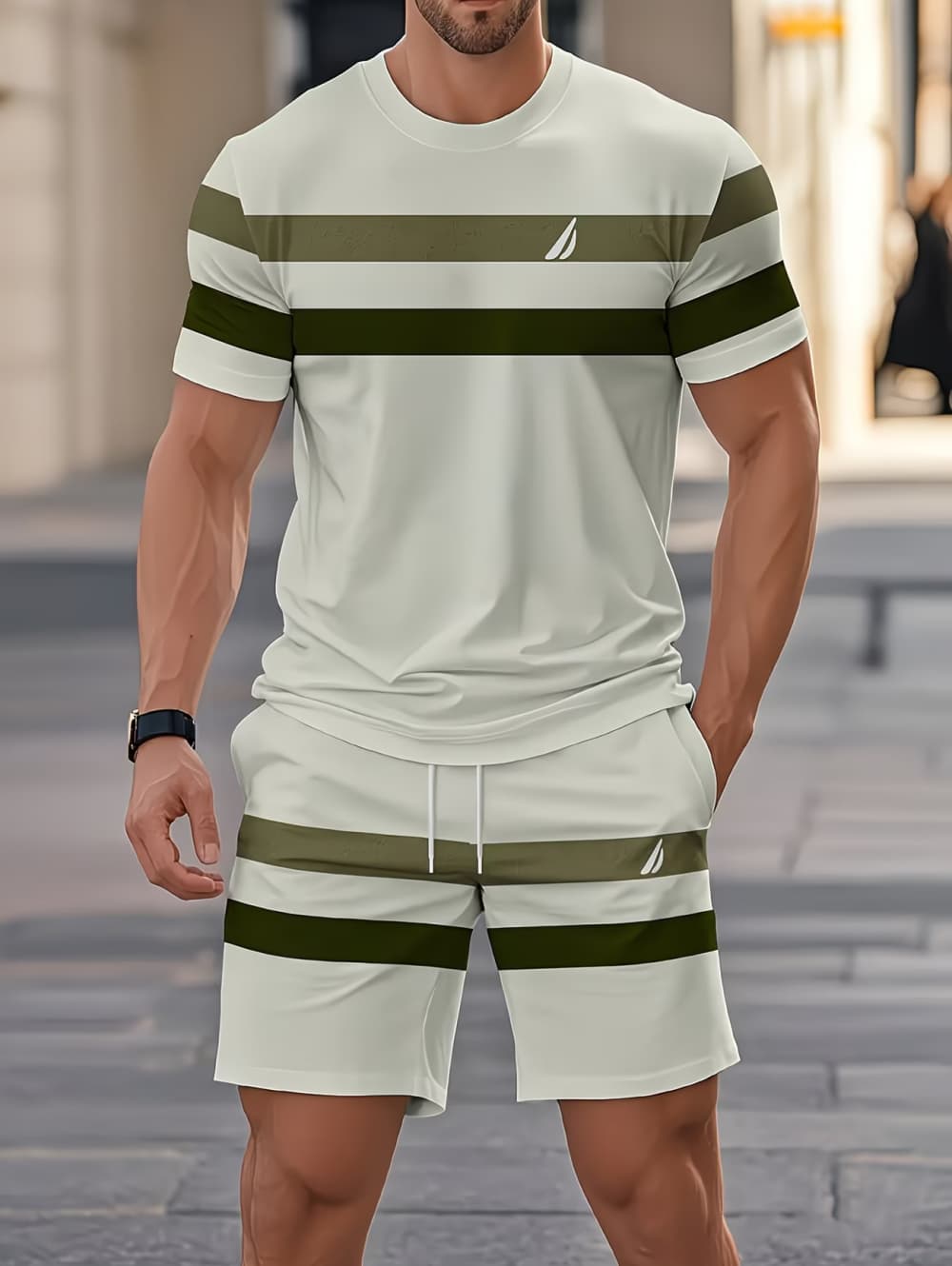 Men's Summer Sets Funny 3D Str - Summer Clothing Outfits ulasan dan harga