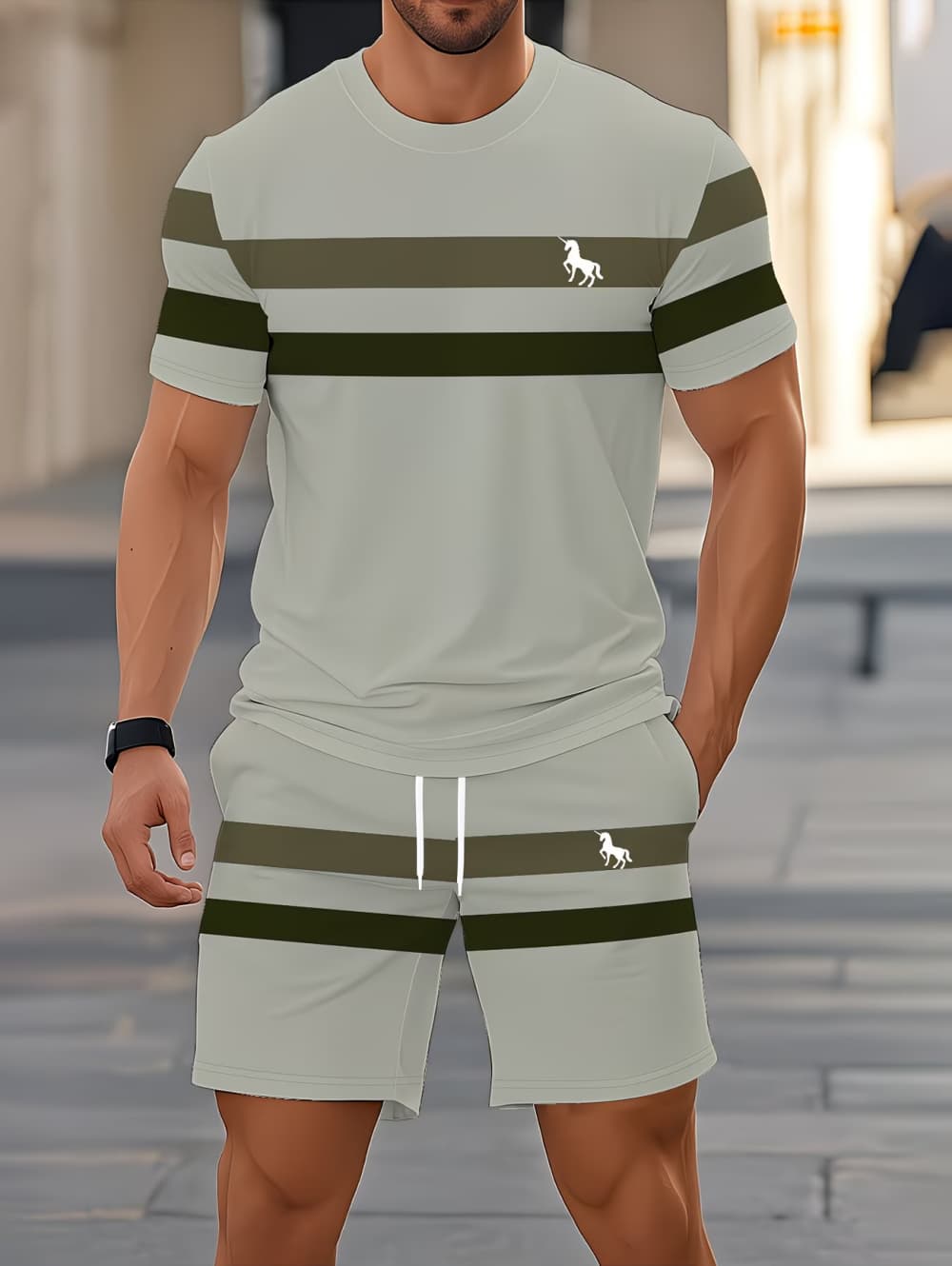 Men's Summer Sets Funny 3D Str - Summer Clothing Outfits ulasan dan harga