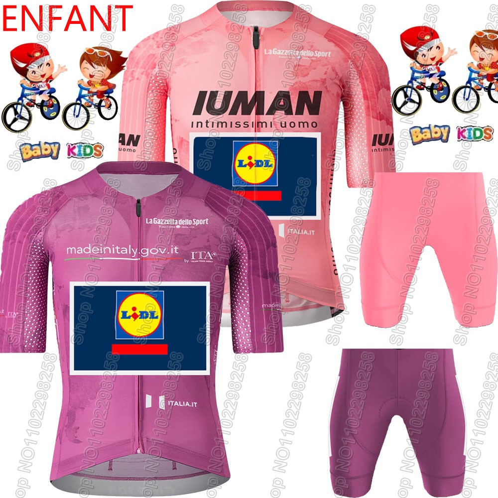 2025 Kids Lidl Team Tour De It - Summer De Clothing ulasan dan harga