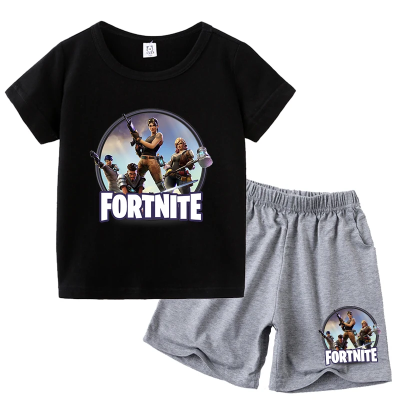FortnitesT-shirt Shorts for Bo - Summer Clothing Gifts ulasan dan harga
