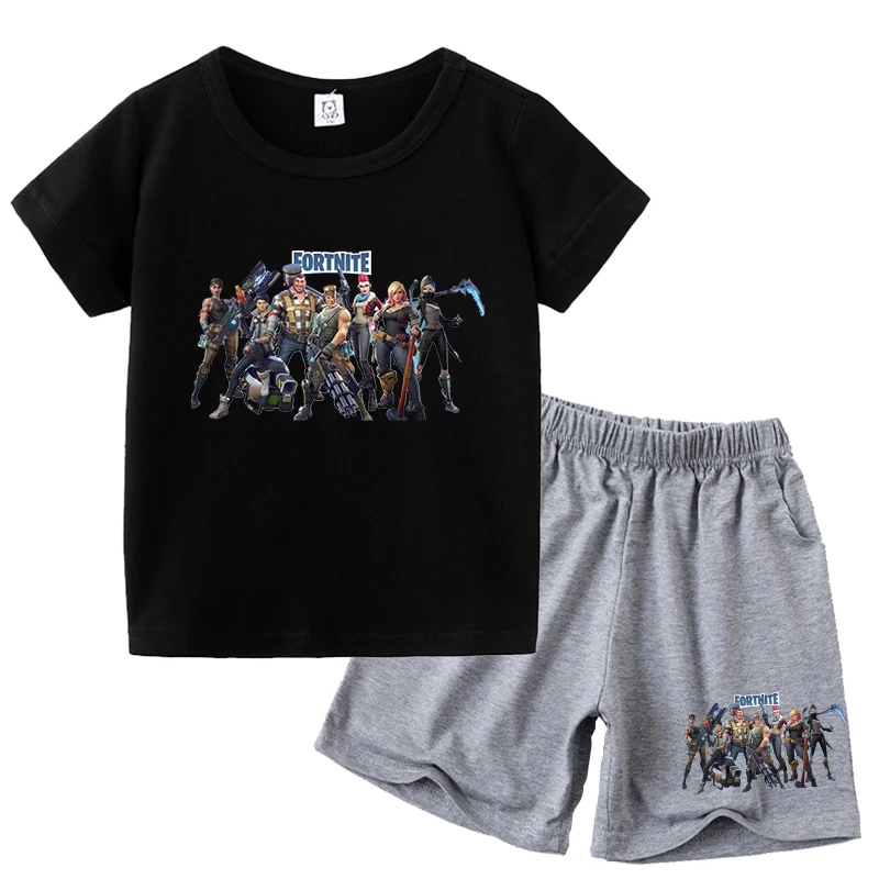 FortnitesT-shirt Shorts for Bo - Summer Clothing Gifts ulasan dan harga