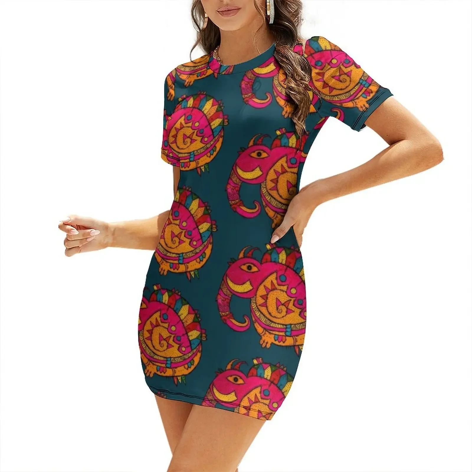 Elephant in beautiful India by - Summer Clothing India ulasan dan harga