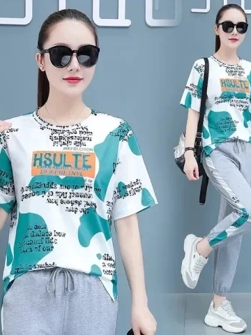 Summer New Thin Short Sleeve H - Summer Clothing Tagline ulasan dan harga