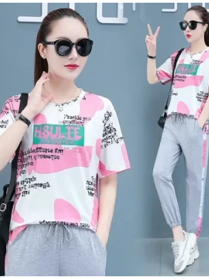 Summer New Thin Short Sleeve H - Summer Clothing Tagline ulasan dan harga
