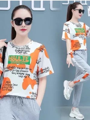 Summer New Thin Short Sleeve H - Summer Clothing Tagline ulasan dan harga