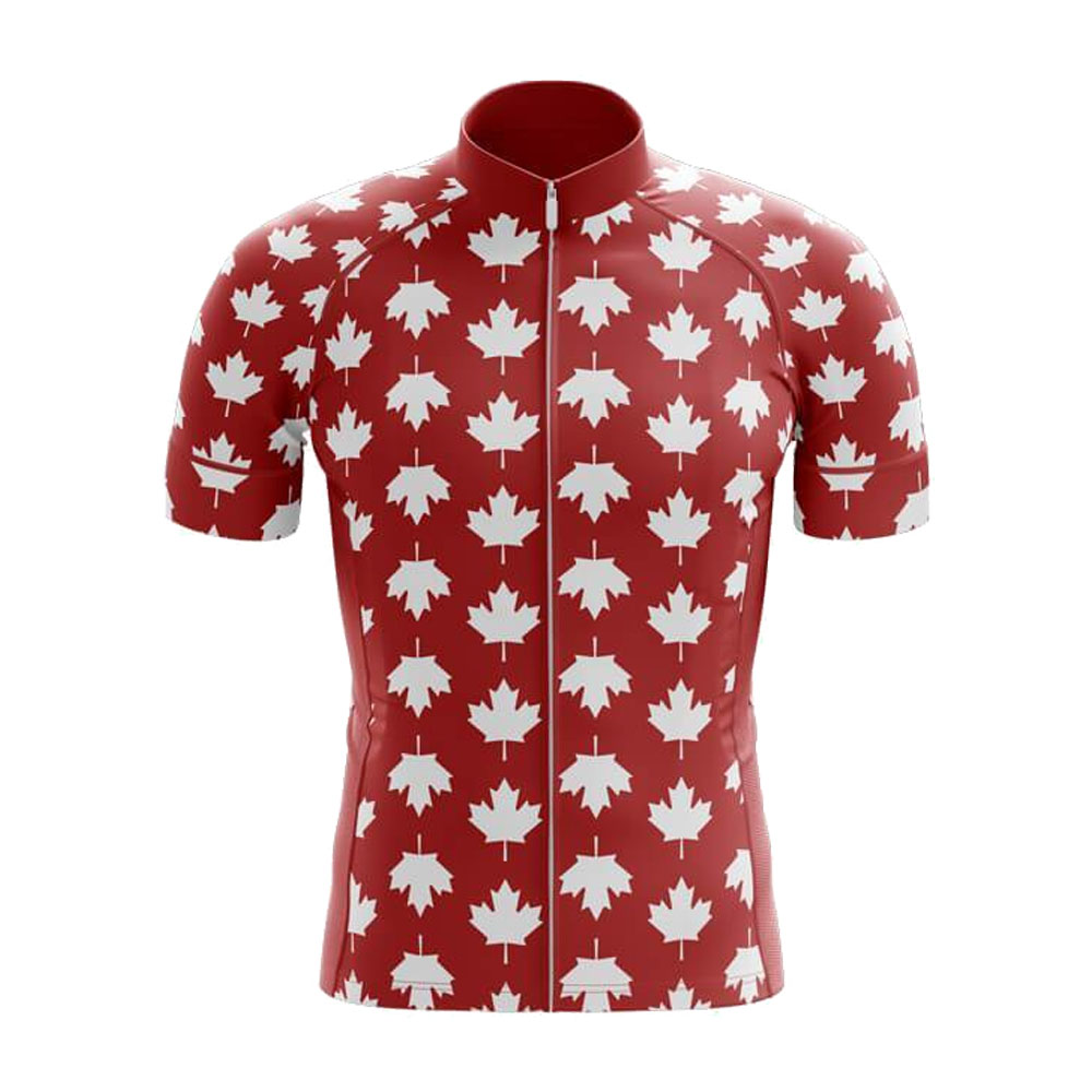 Canada Cycling Jersey Set for  - Summer Clothing Canada ulasan dan harga