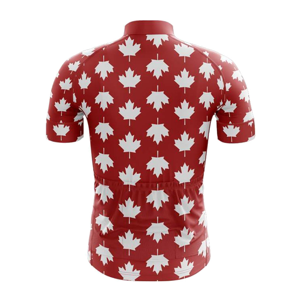 Canada Cycling Jersey Set for  - Summer Clothing Canada ulasan dan harga