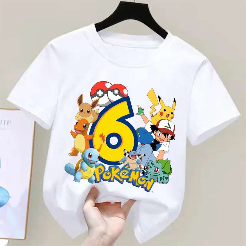 Pokemons Pikachu Kids T Shirts - Summer Edit Clothing ulasan dan harga