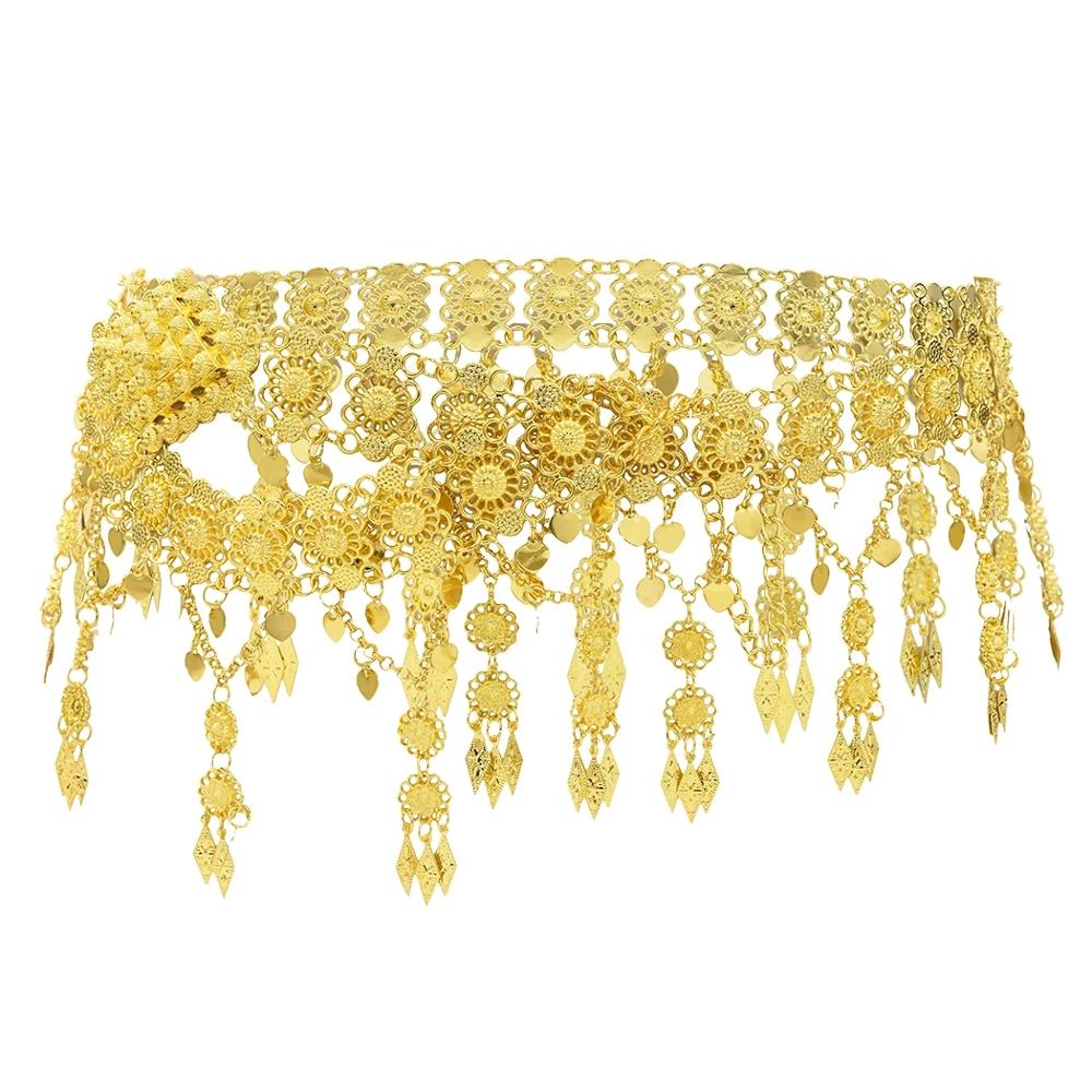 Gold Color Ethnic Long Tassel  - Summer Clothing India ulasan dan harga