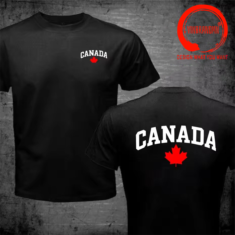 Canada Letter Printed Fashion  - Summer Clothing Canada ulasan dan harga